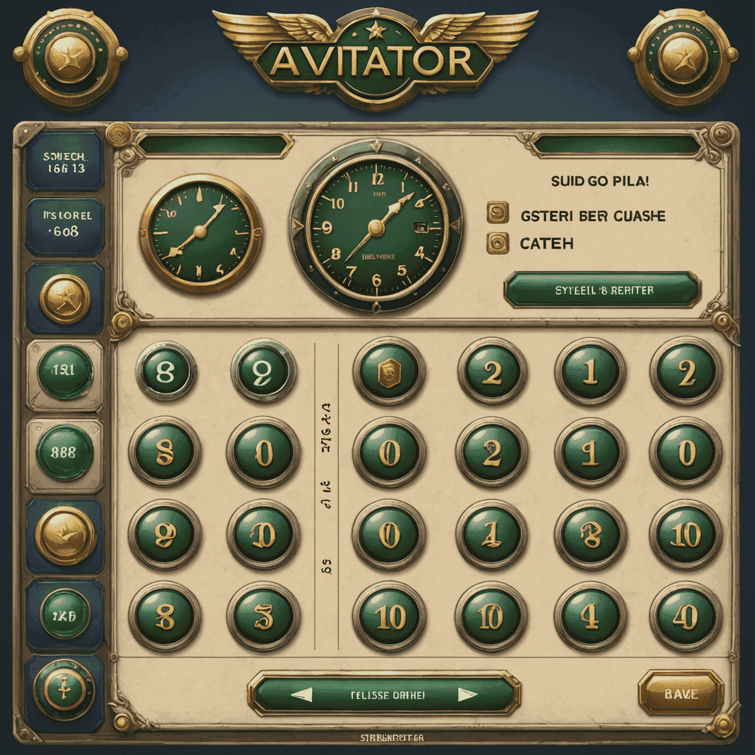 Screenshot of Aviator game interface showing increasing multiplier and cash-out button